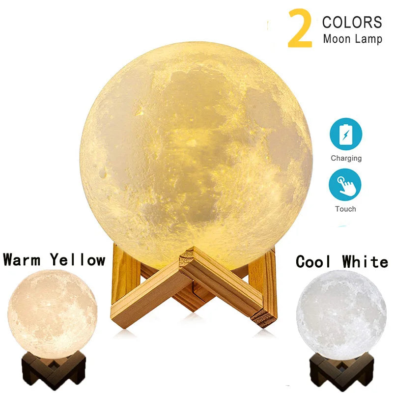 3D Moon Lamp - shopssence